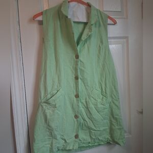 Free People Mint Green Top